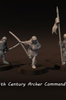 14th Century Archer Command Set
