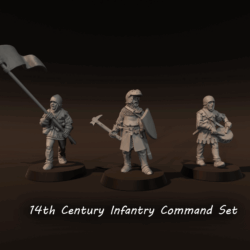 14th Century Infantry Command Set