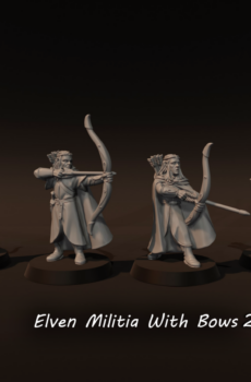 LOTR - Elven Militia With Bows 2