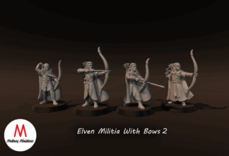 LOTR - Elven Militia With Bows 2