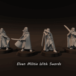 LOTR - Elven Militia With Swords
