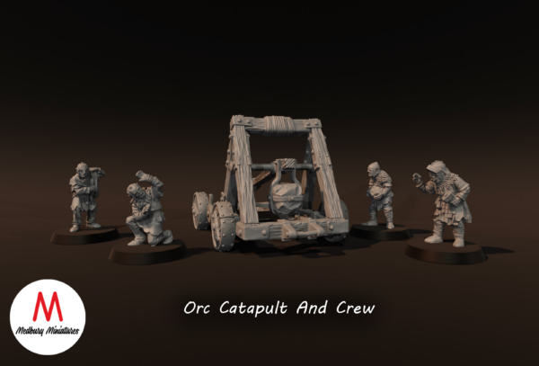 LOTR - Orc Catapult And Crew