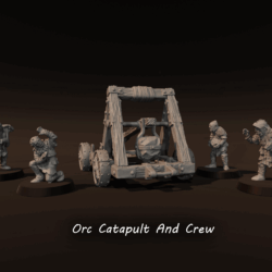 LOTR - Orc Catapult And Crew