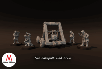 LOTR - Orc Catapult And Crew
