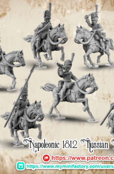 Napoleonic 1812 Russian Leib Guard Cossacks