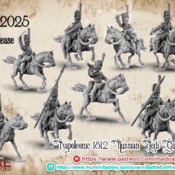Napoleonic 1812 Russian Leib Guard Cossacks
