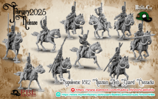Napoleonic 1812 Russian Leib Guard Cossacks