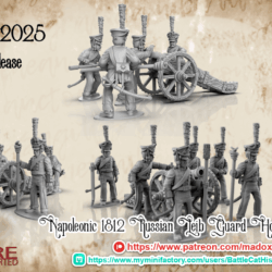 Napoleonic 1812 Russian Leib Guard Horse Artillery