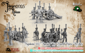 Napoleonic 1812 Russian Leib Guard Horse Artillery