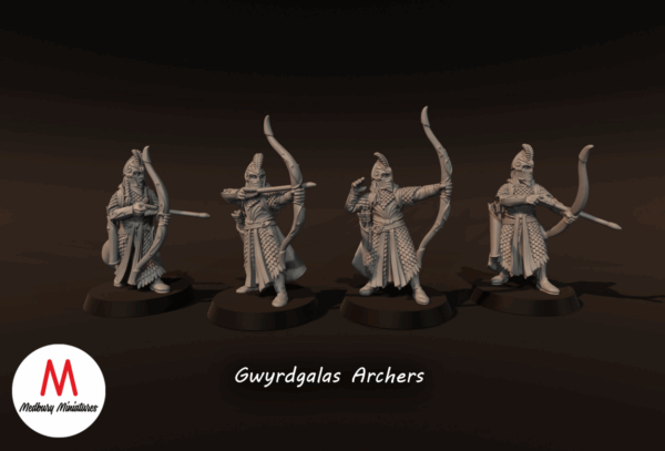 LOTR - Elven Gwyrdgalas Archers