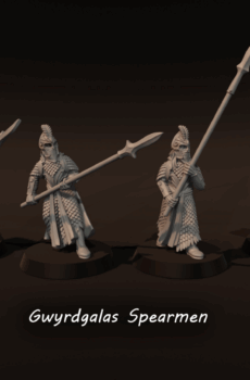 LOTR - Elven Gwyrdgalas Spearmen