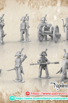 Napoleonic Spanish Artillery Crew