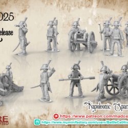Napoleonic Spanish Artillery Crew