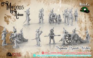 Napoleonic Spanish Artillery Crew