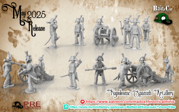 Napoleonic Spanish Artillery Crew
