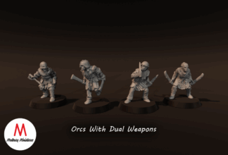 LOTR - Orcs With Dual Weapons