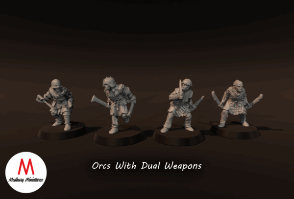 LOTR - Orcs With Dual Weapons