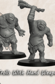 LOTR - Trolls With Hand Weapons