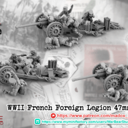 WWII FFL 47mm AT Gun