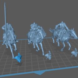 7YW Prussian Dragoons Command