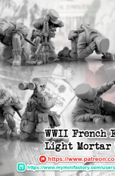 WWII FFL Light Mortar Team