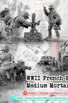 WWII FFL Medium Mortar Team
