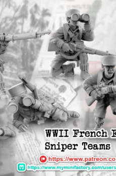 WWII FFL Sniper Teams