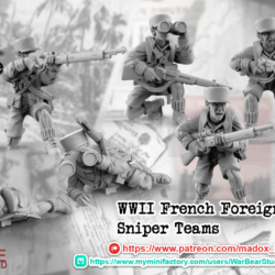 WWII FFL Sniper Teams